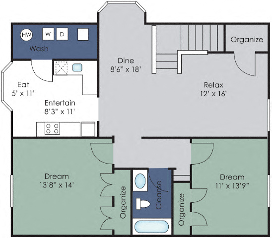 Sommerset Plus Floor plan  at Holly Point